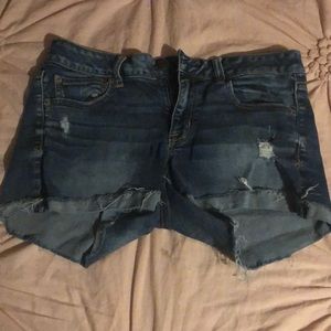 Distress American Eagle Shorts